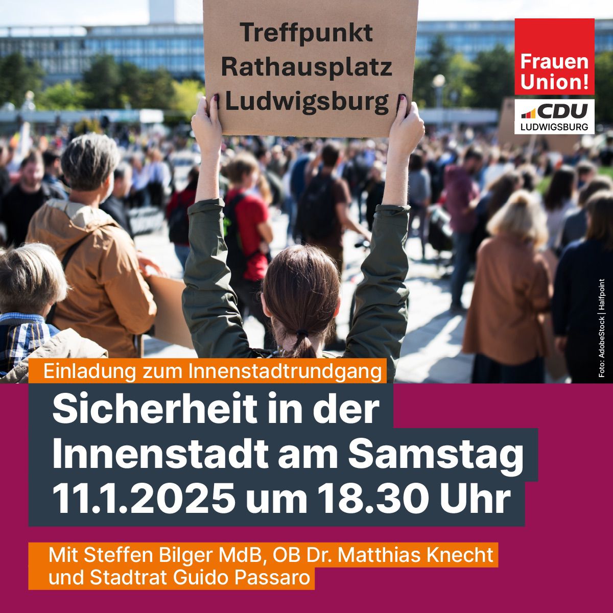 Sicherheit in der Innenstadt 
