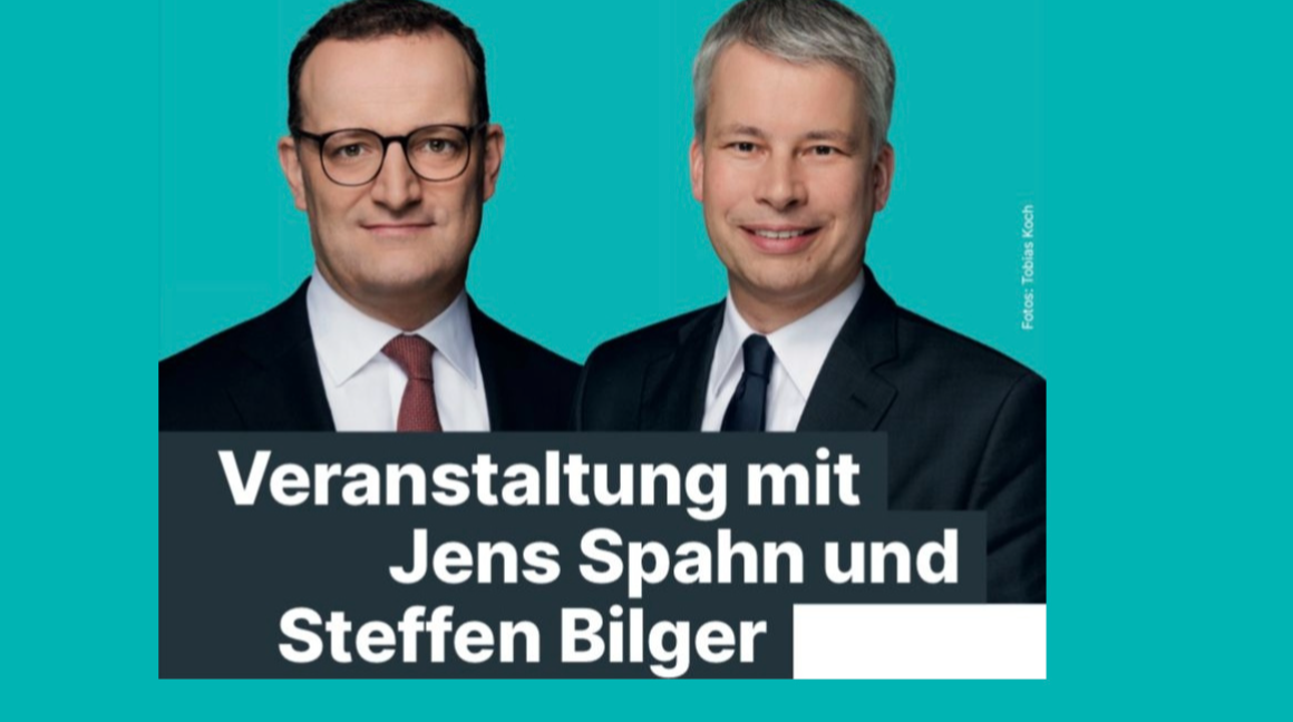 Veranstaltung mit Jens Spahn und Steffen Bilger